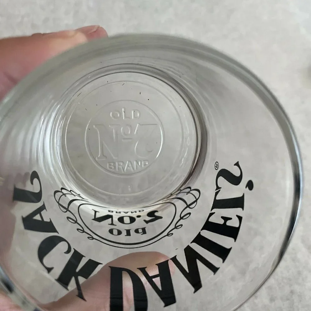 Jack Daniels Tumbler Rocks Whiskey glasses lot if 4